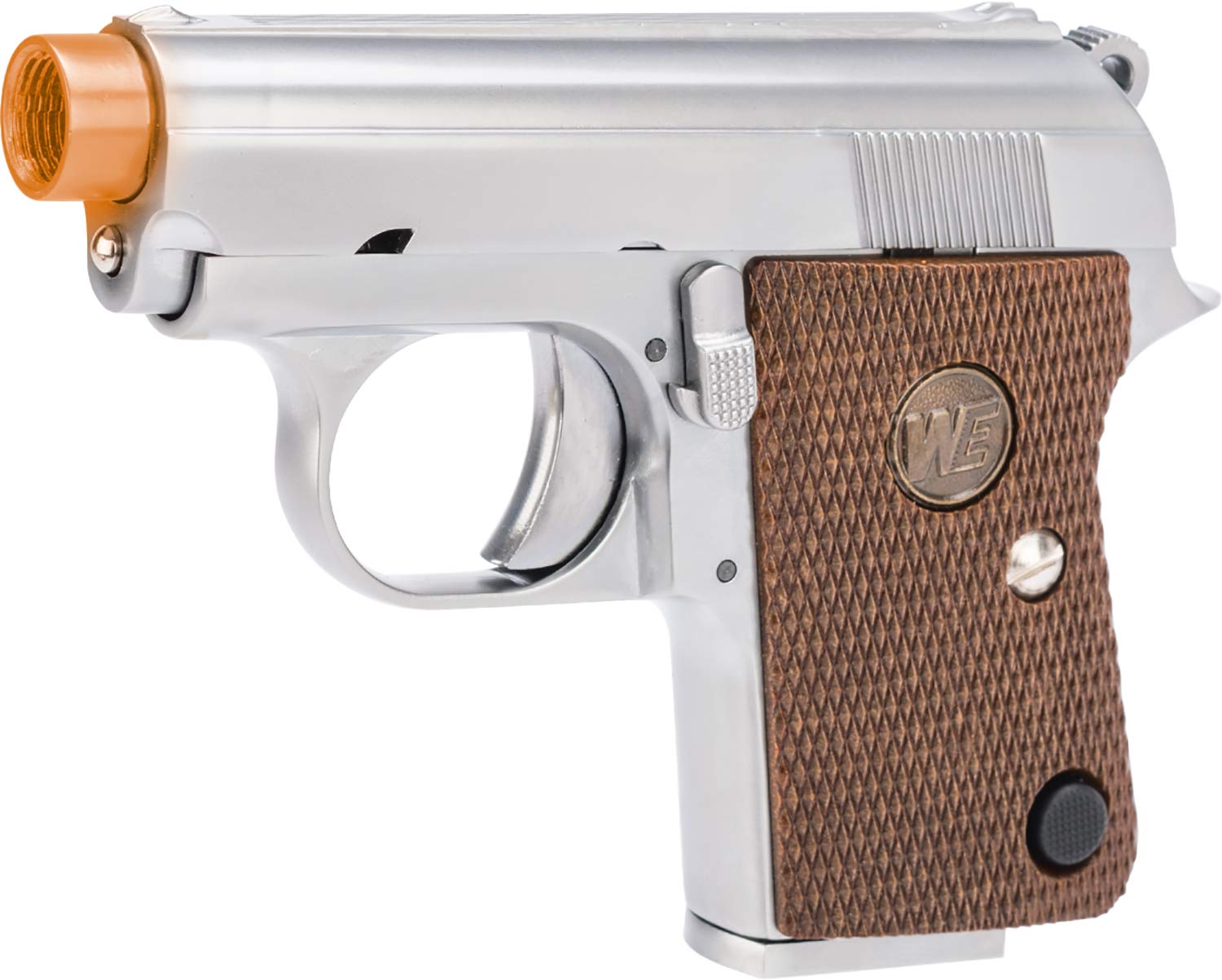 Evike Airsoft - WE-Tech CT-25 Gas Blowback Airsoft Pocket Airsoft Pistol (Color: Silver)