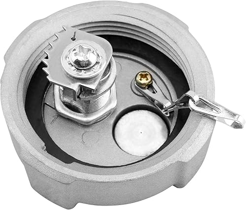 Miniatura 7 de Tapa de combustible diésel con bloqueo de 2 38 pulgadas compatible con camiones pequeños Freightliner M2 de 2002 en adelante, repuesto # FTA-C-13,