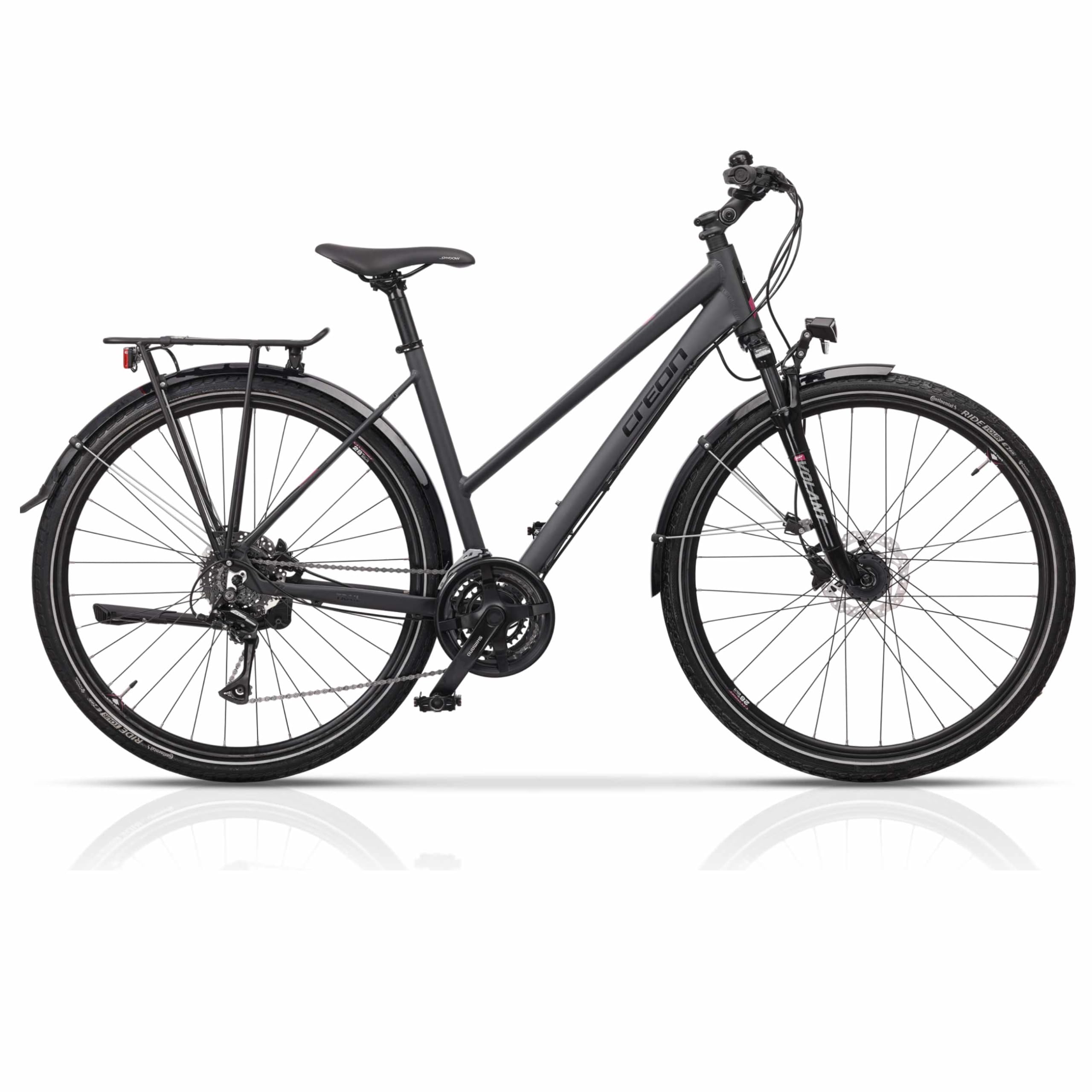 Airtracks 28 Zoll Damen Trekking Fahrrad Trail 4.0 Lady Trekkingrad 24 x Gang Shimano ACERA RD-M360 SGSL - Rahmenhöhen 45cm, 50cm, 55cm - Modell 2026
