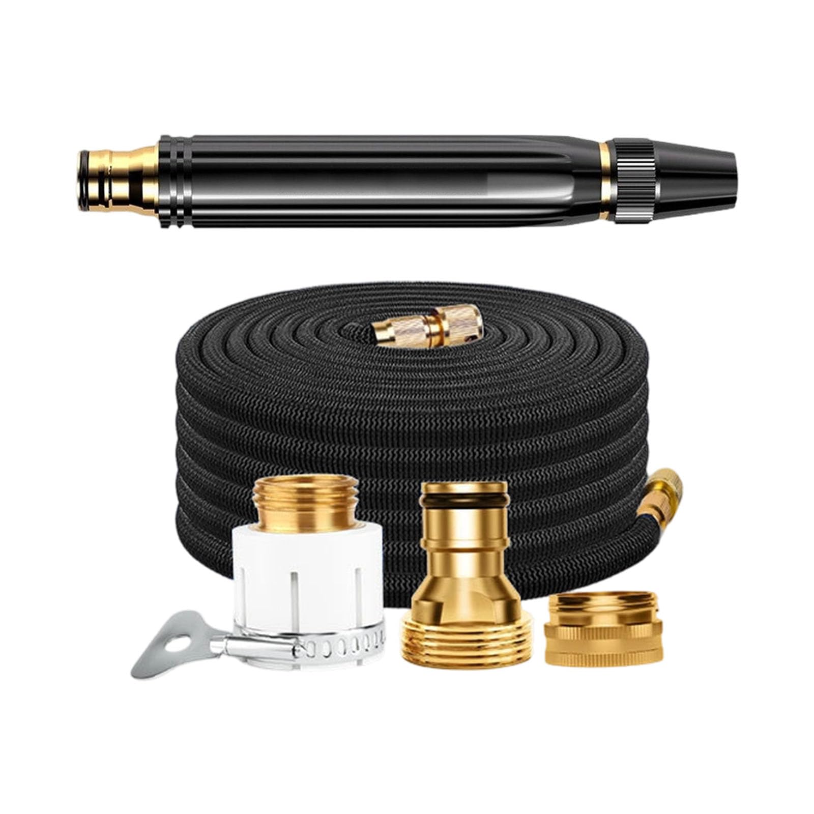 Premium Metal Water Aircraft Nozzle with Extension Tube and Foam Applicator for Complete Cleaning Tasks Fast Link Hose Attachments
