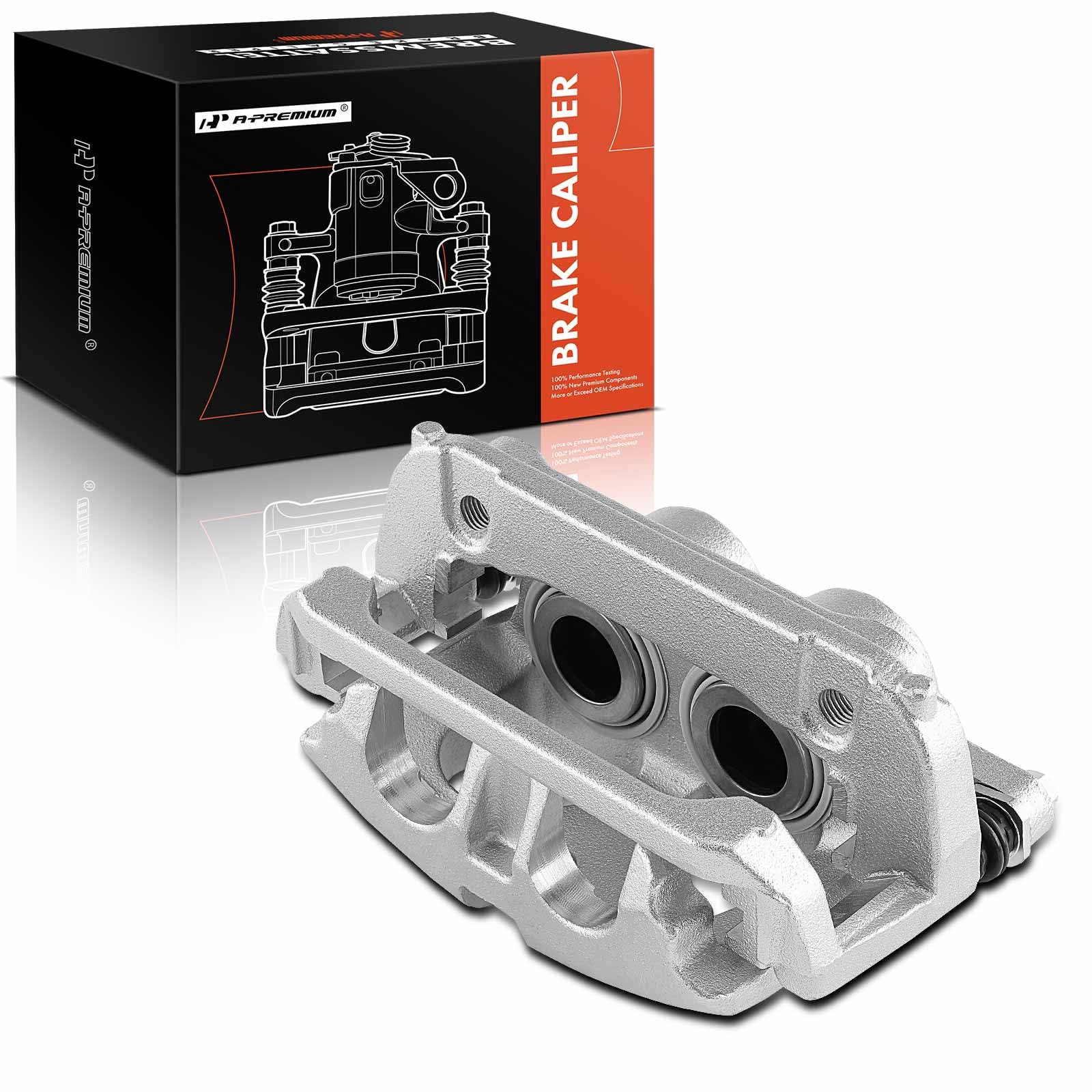 A-Premium Front Right Brake Caliper Assembly For Select Mazda 3 & 5 Models | With Bracket
