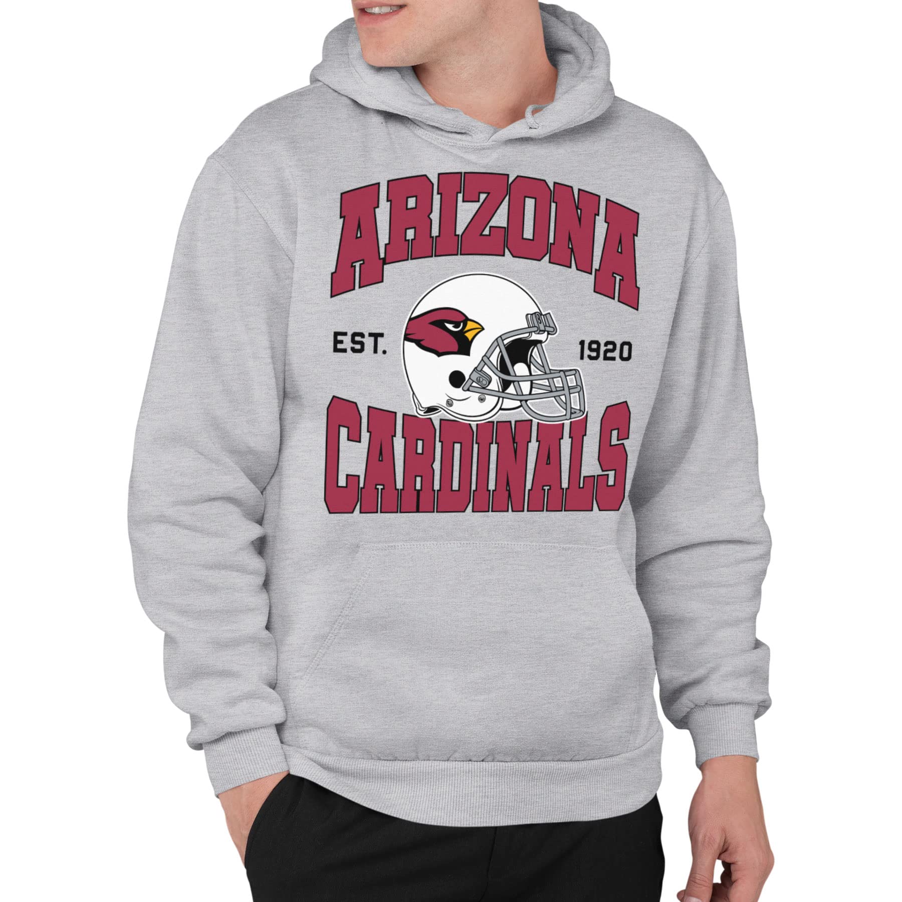 Junk Food NFL - Jacksonville Jaguars - Team Helmet - Officially Licensed Adult Pullover Fleece Hoodie for Men and Women