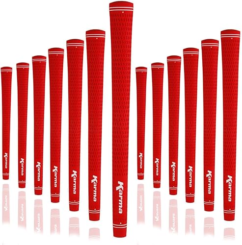Miniatura 9 de Karma Paquete de 9 empuñaduras de golf de terciopelo  Suficiente para regrip juego completo de hierros y cuñas  Reemplaza los agarres desgastados