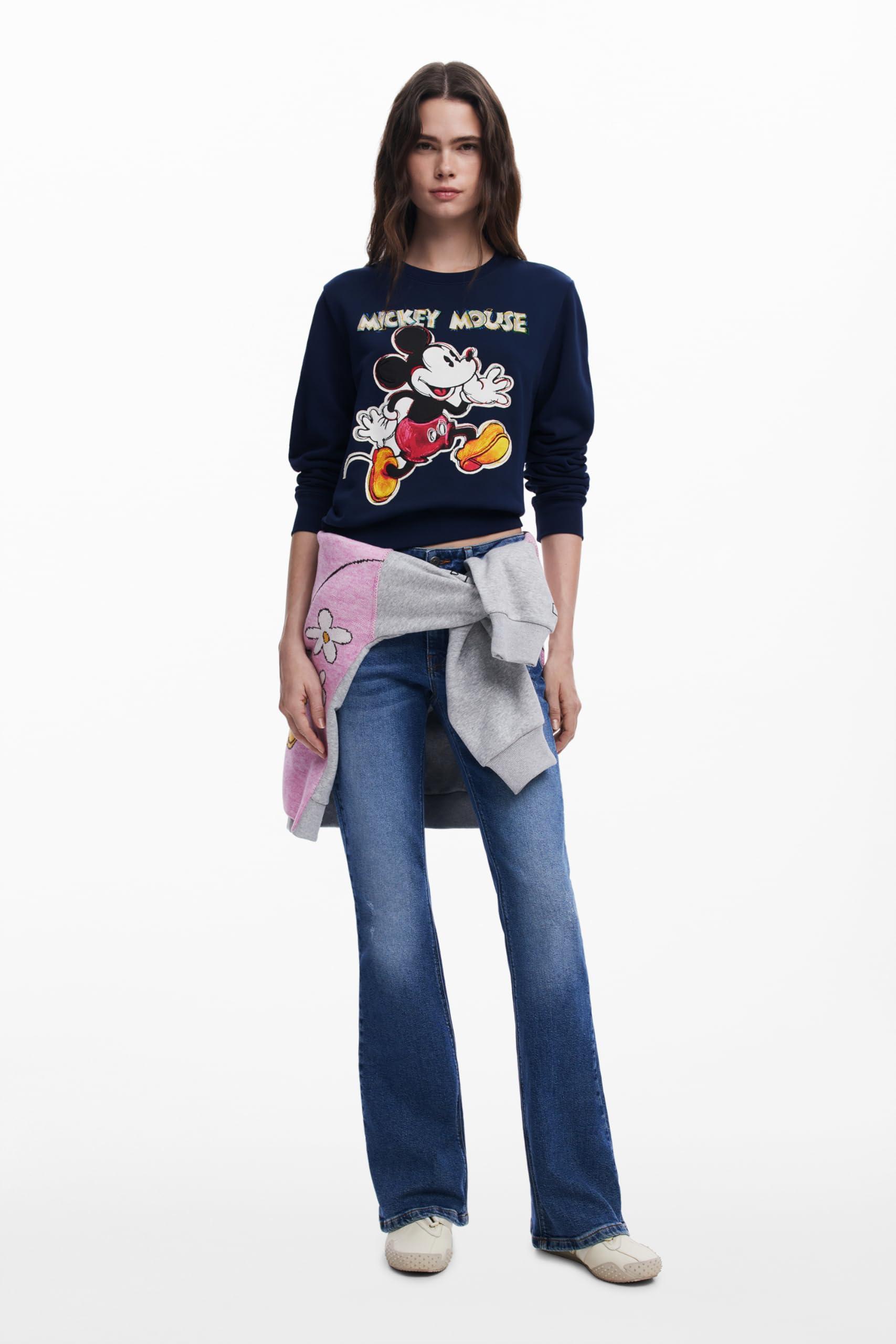 Desigual Bluza Kobiety Sweat_avery Mickey