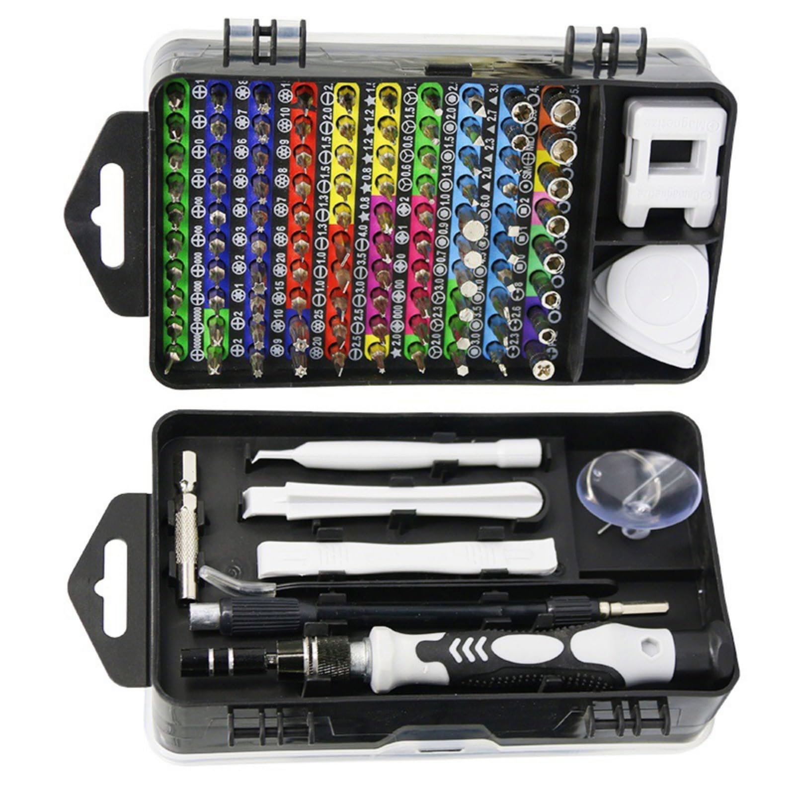Tsophreniq 117 In 1 Screwdriver Set Bit Professional Tool For Electronics Repair With Ergonomic Handle Screwdriver For Electronics