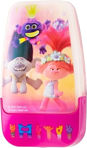 Dreamworks Trolls LED, amapola y rama, enchufable, sensor de atardecer a amanecer, certificado UL, ideal para dormitorio de niños, guardería, baño,