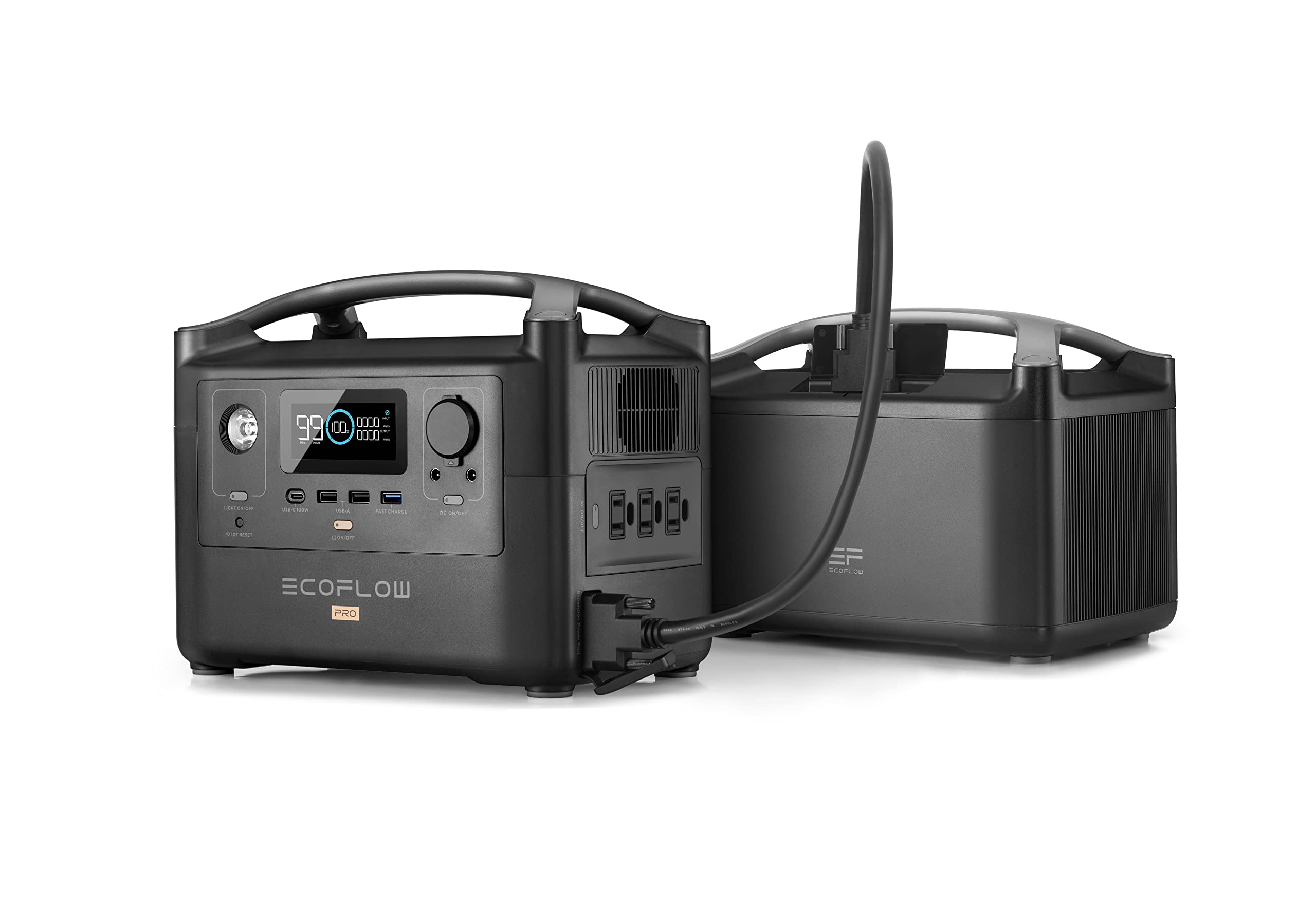 Amazon.co.jp: EF ECOFLOW ポータブル電源 RIVER Proポータブル電源+  