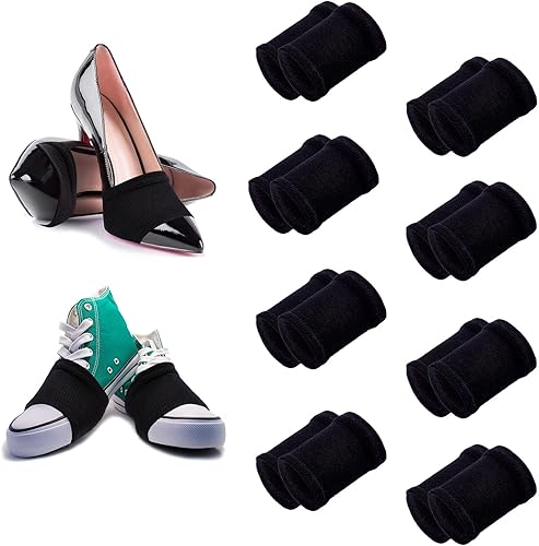 Haysandy Calcetines para pisos lisos, cubiertas de zapatos de baile sobre zapatillas de deporte se vuelven para bailar en suelos de madera, rodillas