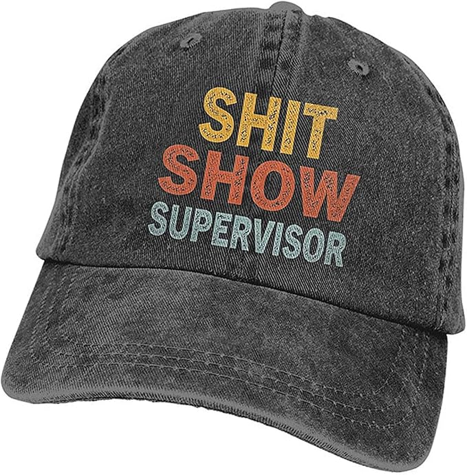 Baseball Hat for Women, Distressed Baseball Hat, Casual Printed with