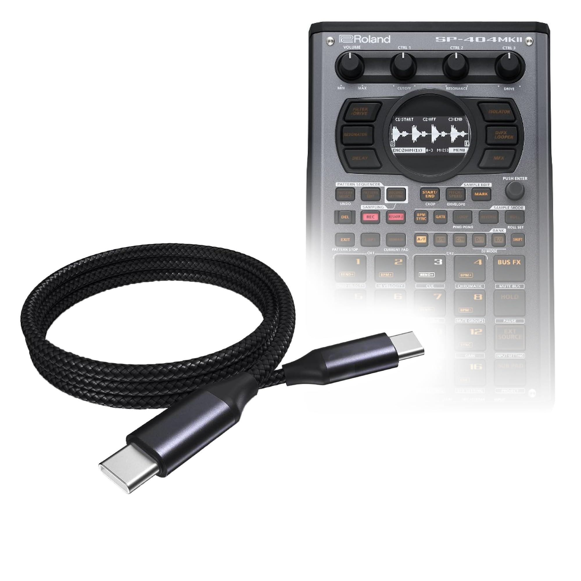Amazon.com: BoxWave Cable Compatible with Roland SP-404 MKII