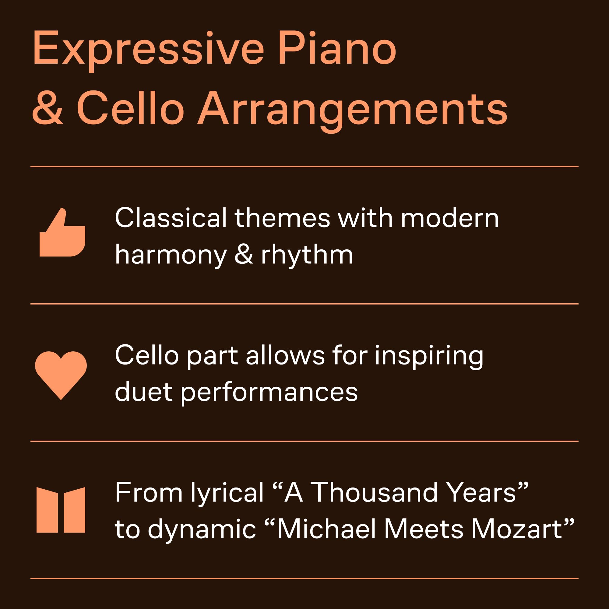 The Piano Guys: Solo Piano with Optional Cello