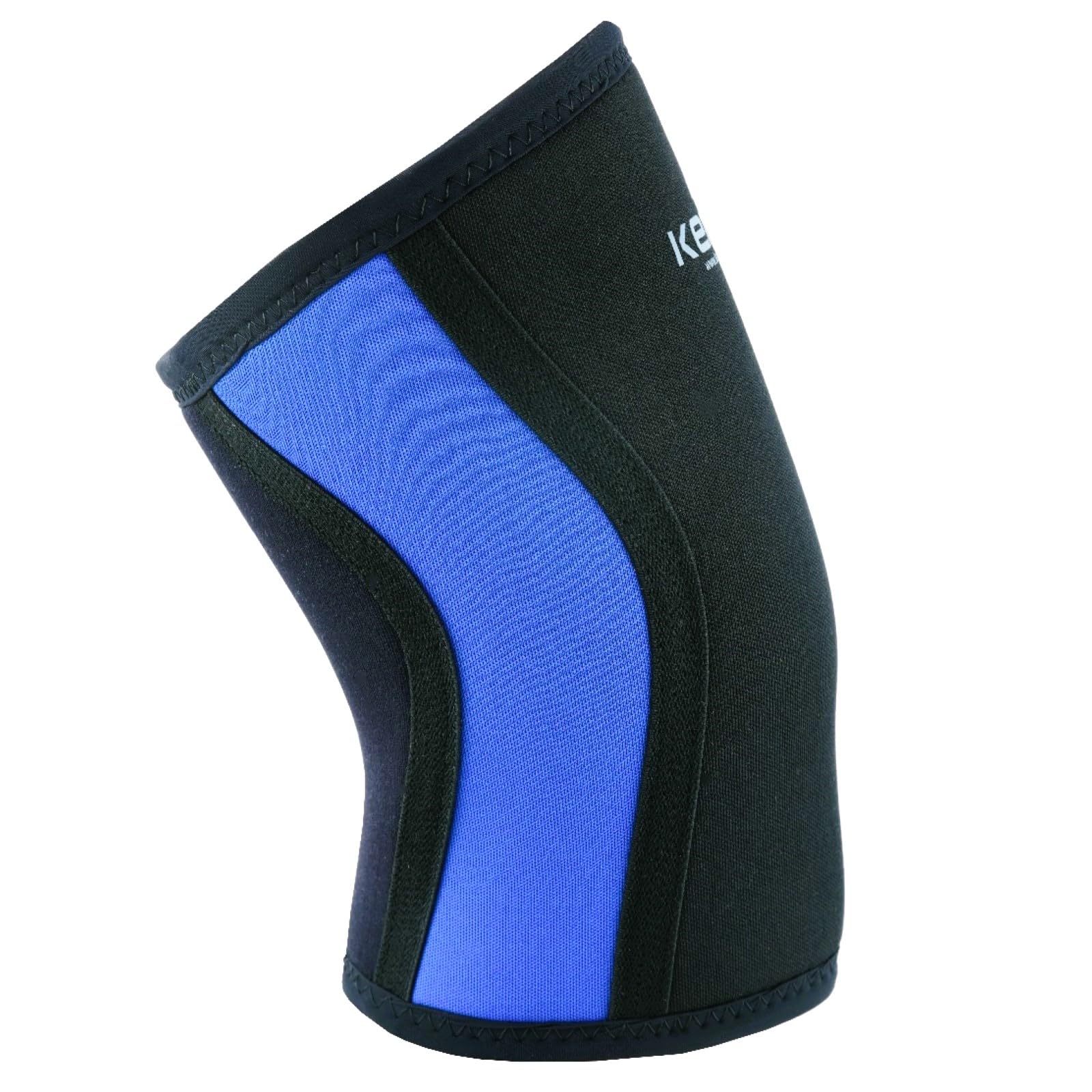 Kenfit Knee Support, M 7mm Neoprene Knee Sleeve for Young Adults for Weightlifting, Powerlifting & Squats – Heavy-Duty Sports Fitness Support for Men & Women
