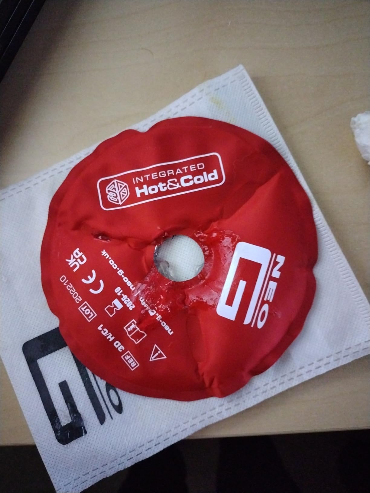 Neo G Hot and Cold Therapy Disc Reusable Heat Pack Ice Pack for