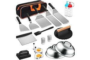 19PCS Blackstone Griddle Accessories Kit with Enlarged Spatulas