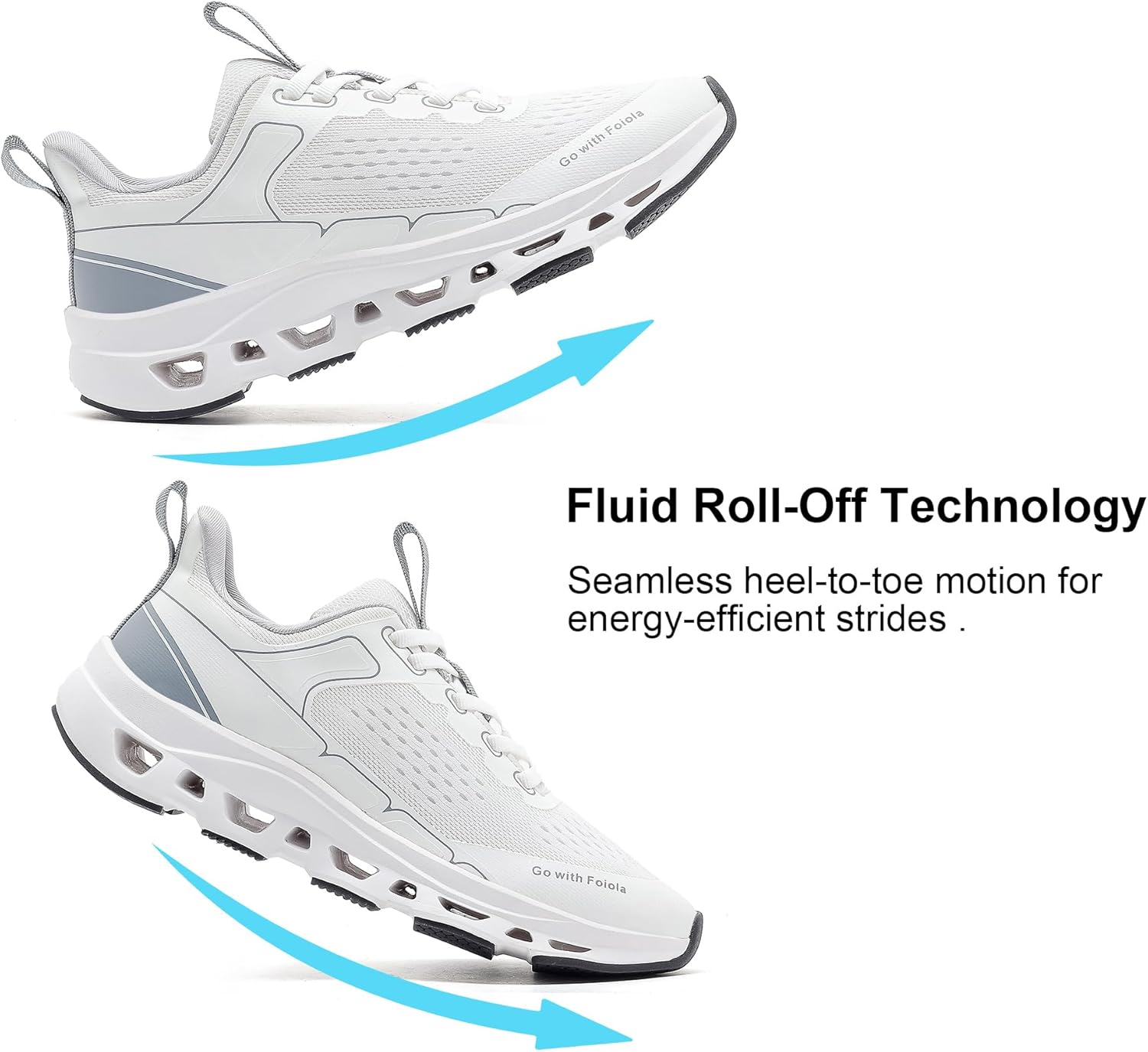 Women's Walking Shoes Running Tennis Comfortable Non-Slip Workout Gym Sports Fashion Sneakers - Image 7