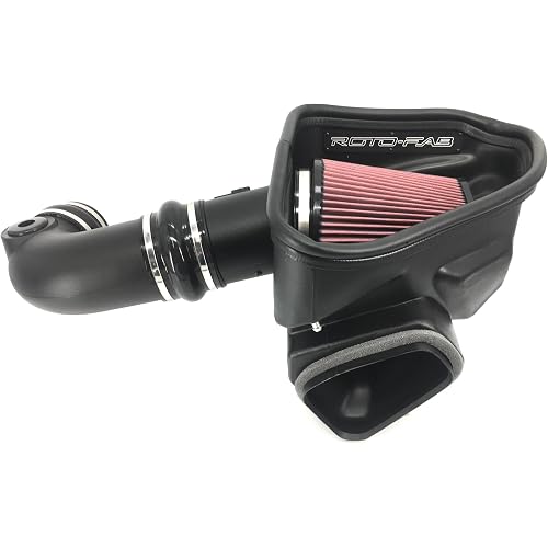 Roto-Fab 1016-1048 Cold Air Intake Kit with Oiled Filter Compatible with 2016-2024 Chevy Camaro SS 6.2