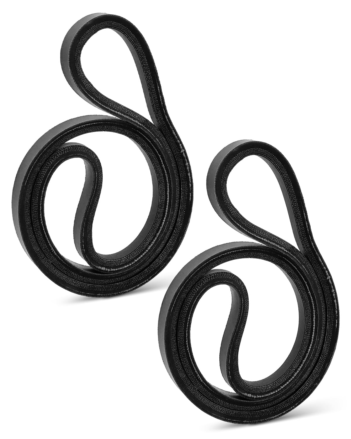 07200536 V-Belt Fit for Ariens Deluxe 24"-30", Deluxe Track 24"-30", Platinum 24" 30" Snow Blower Auger Raw Edge Drive Belt Set 2 Pcs