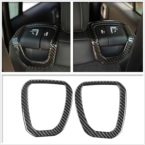 Miniatura 10 de Protector de fibra de carbono real para borde de puerta, moldura contra arañazos para Jeep Wrangler JL JLU Unlimited Sahara Rubicon Gladiator JT