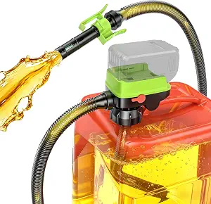 3.2 GPM Fuel Transfer Pump with Auto Shut-Off Nozzle, Leak-Resistant