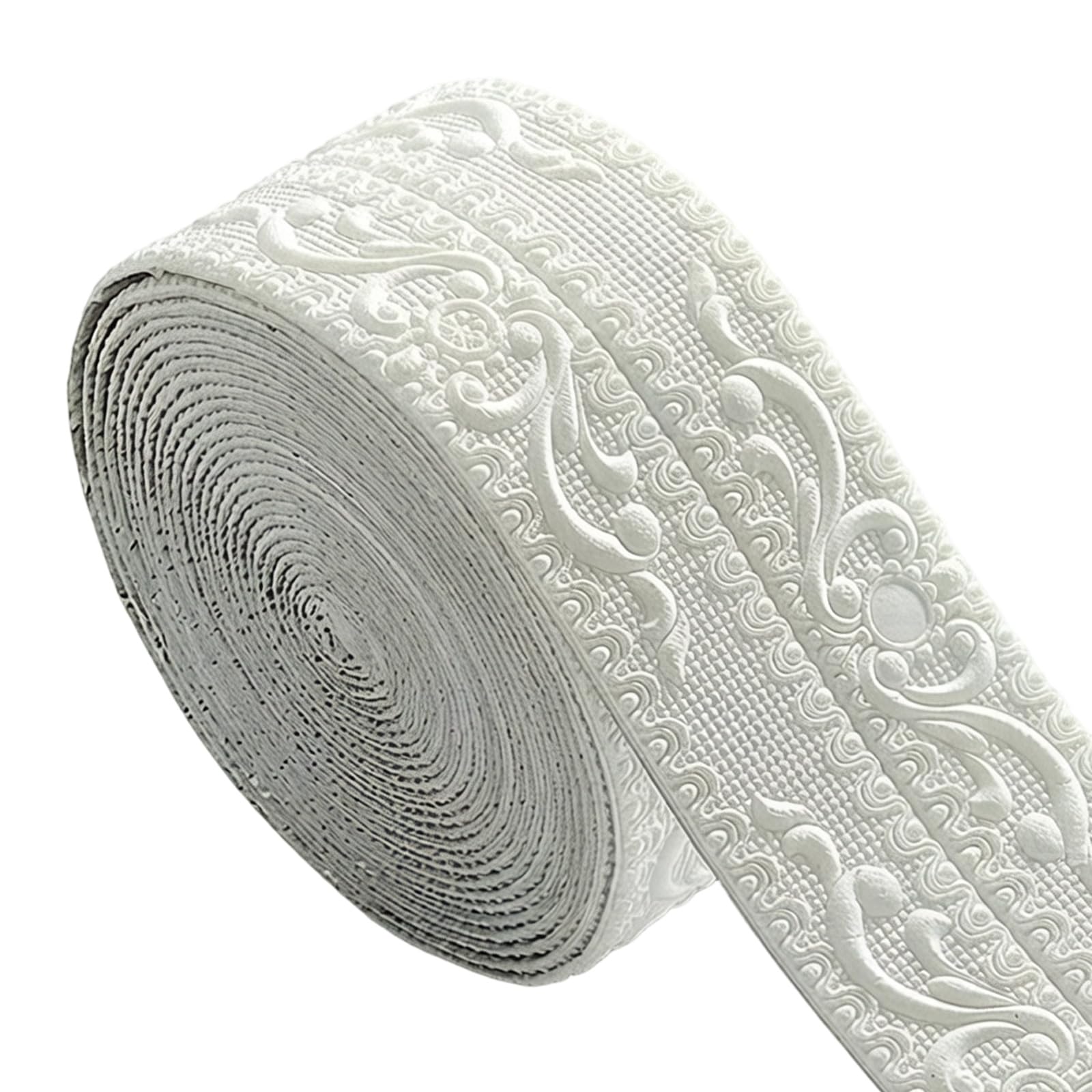 Multipurpose Decorative Trim Tape Border Tape for Corners and Edges with Matte Texture and Long Last Adhesive Adhesive Molding Versatile PVC Trim Border for Wall and Furniture in Multiple Colors