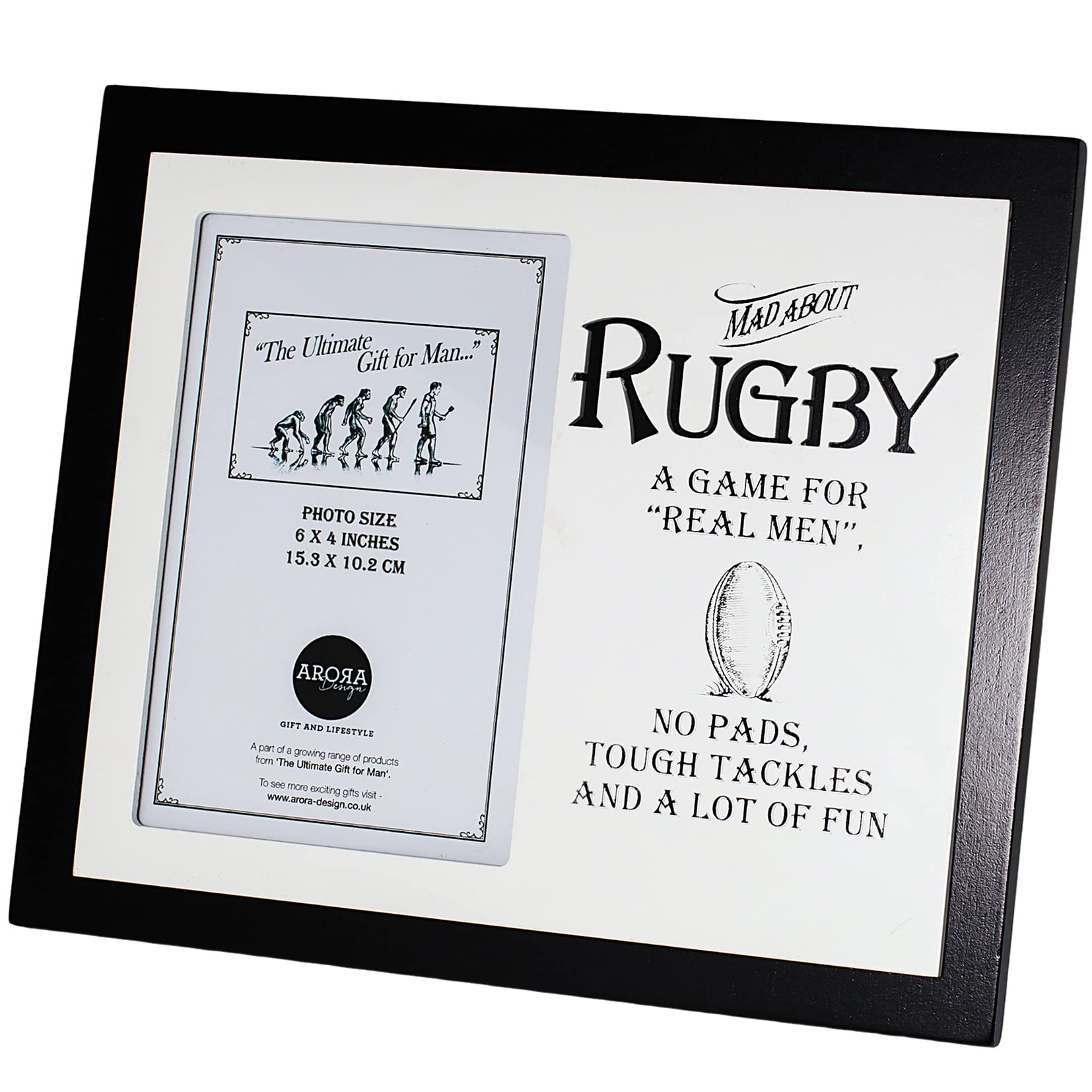 Ultimate Gift For Man As Pictured 8965 Rugby Photo Frame Size 6