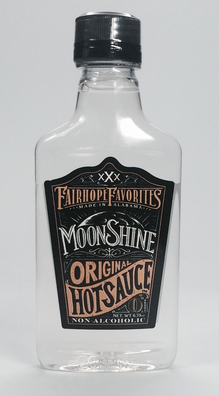 Fairhope Favorites Moonshine Hot Sauce (Original, 6.75 oz)