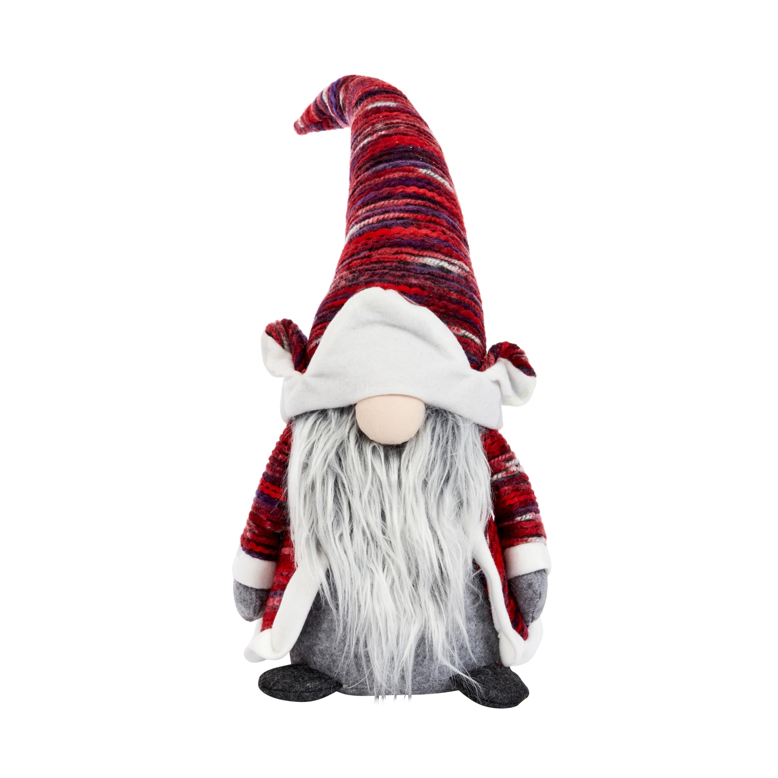 Smart Garden White Sven Gonk Christmas Plush Decoration - 40Cm - Standing - Festive Idea