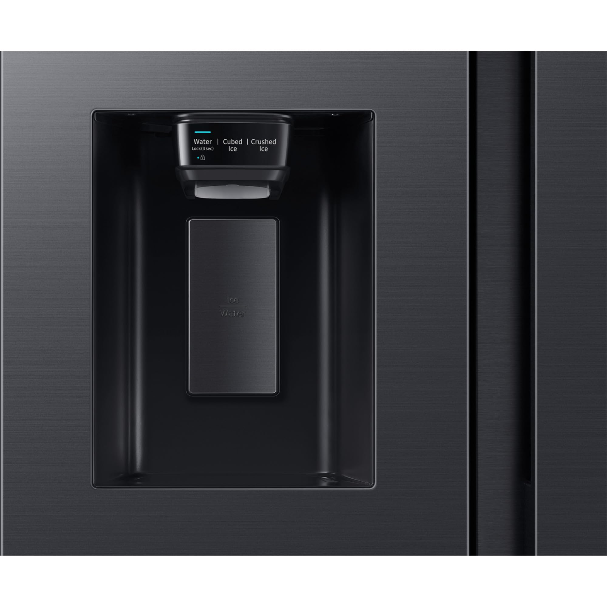 Samsung RS64DG5303B1EF Side by Side Kühl-Gefrier-Kombination Premium Black Steel