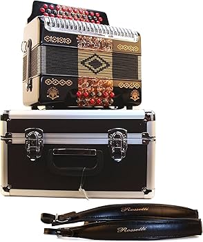 Amazon.com: Rossetti Accordion (R3112-FBE-VOLCANO) : Musical