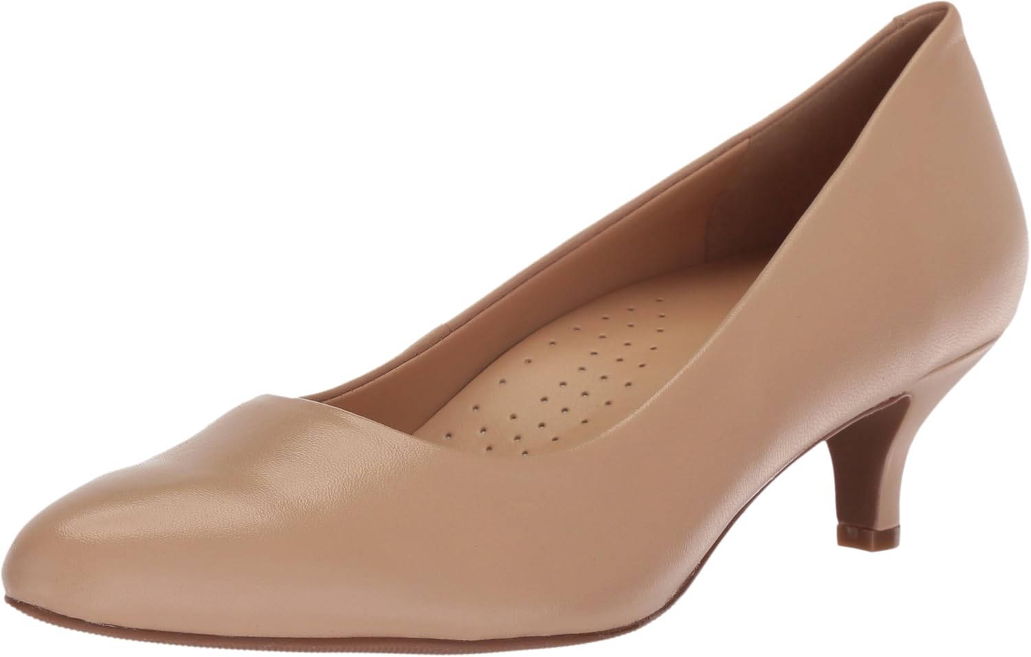 Trotters Women's Kiera Pump, Nude, 8.5 Wide