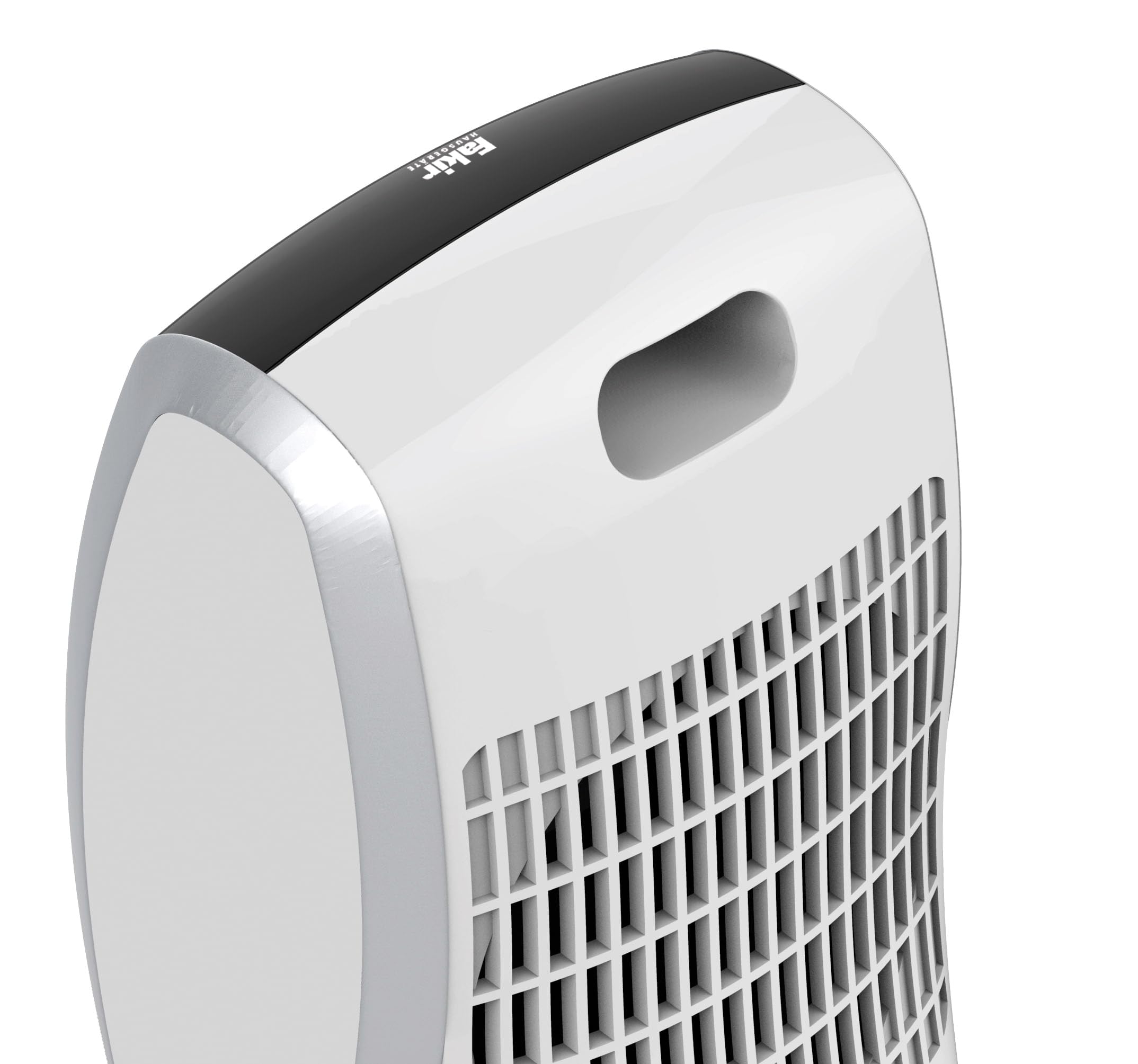 Fakir - Termoventilatore ceramico Prestige HL 300, 1 pezzo, bianco super lucido/Argento, 6257006