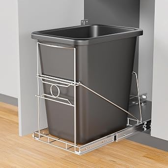 Pull Out Trash Can Under Cabinet, Heavy Duty Cabinet Slide Out Kit