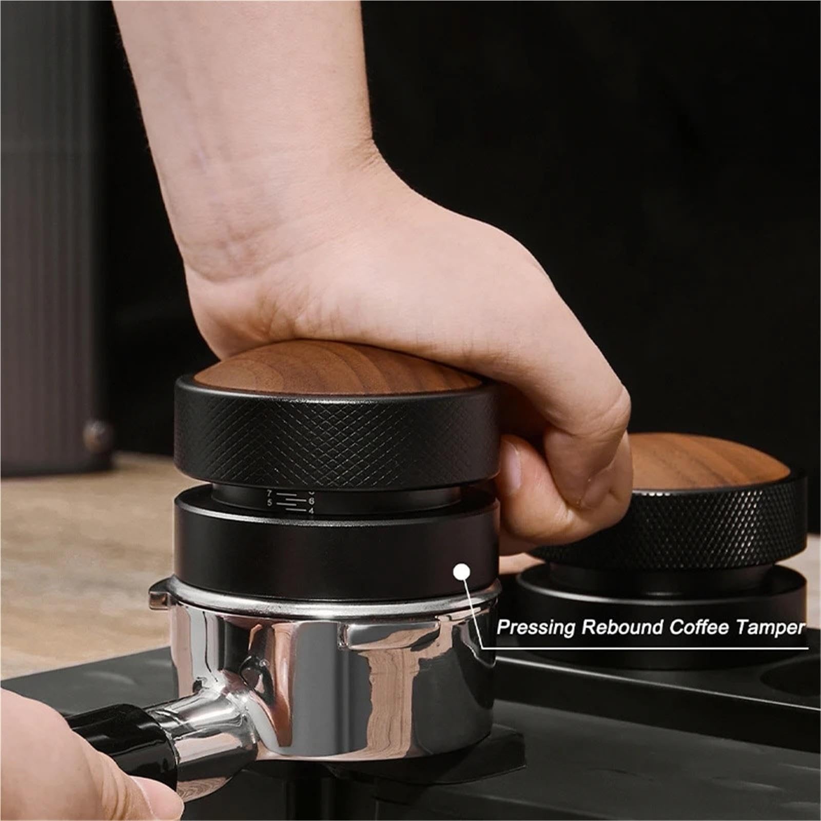 Tamper De Café Autonivelador Espresso Coffee Tamper
