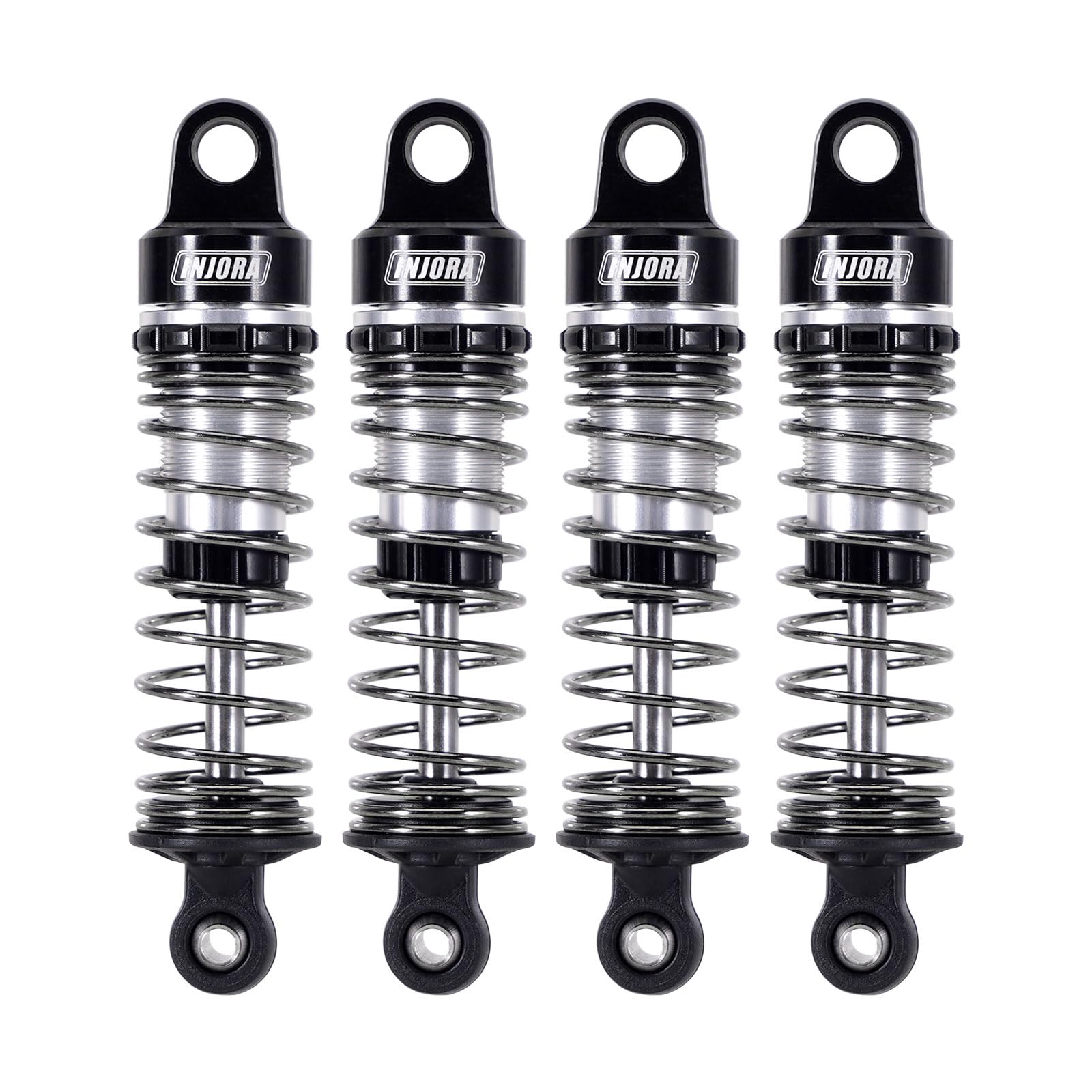 INJORA 59mm Aluminum Oil Shocks for ARRMA MOJAVE TYPHON GRANITE GROM
