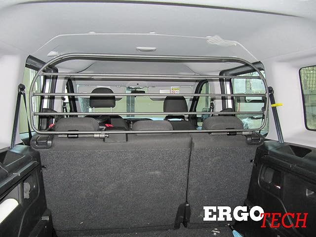 Foto 2 de 5 de ERGOTECH Rejilla Separador protección para Fiat Doblò, RDA100HBG-XXL kft022, para Perros y Maletas