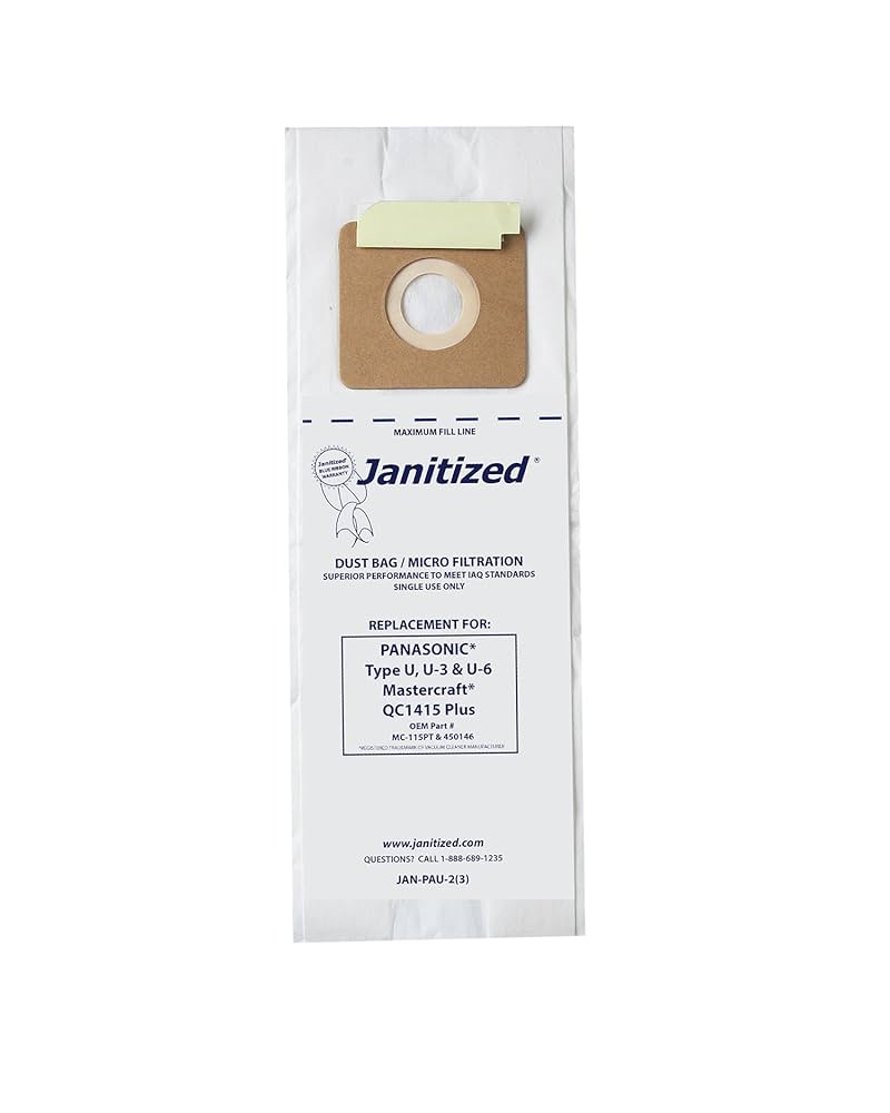 Janitized JAN-PAU-2(3) Paper Premium Replacement Commercial