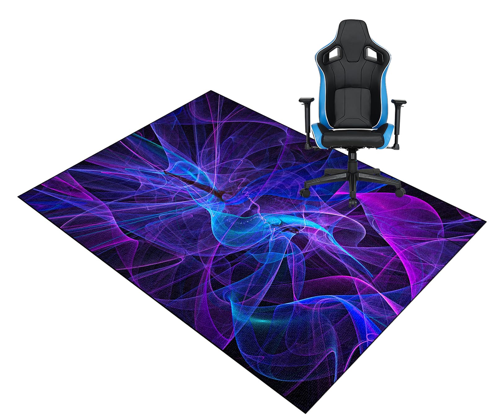 Gaming Chair Mat for Carpeted & Hardwood Floor Carpet Protectors Chair Mat 120 x 160 cm Heavy Duty Anti-Slip Office Chair Mat Extra Large Door Mats For Home And Office Computer Desk Chair Mat