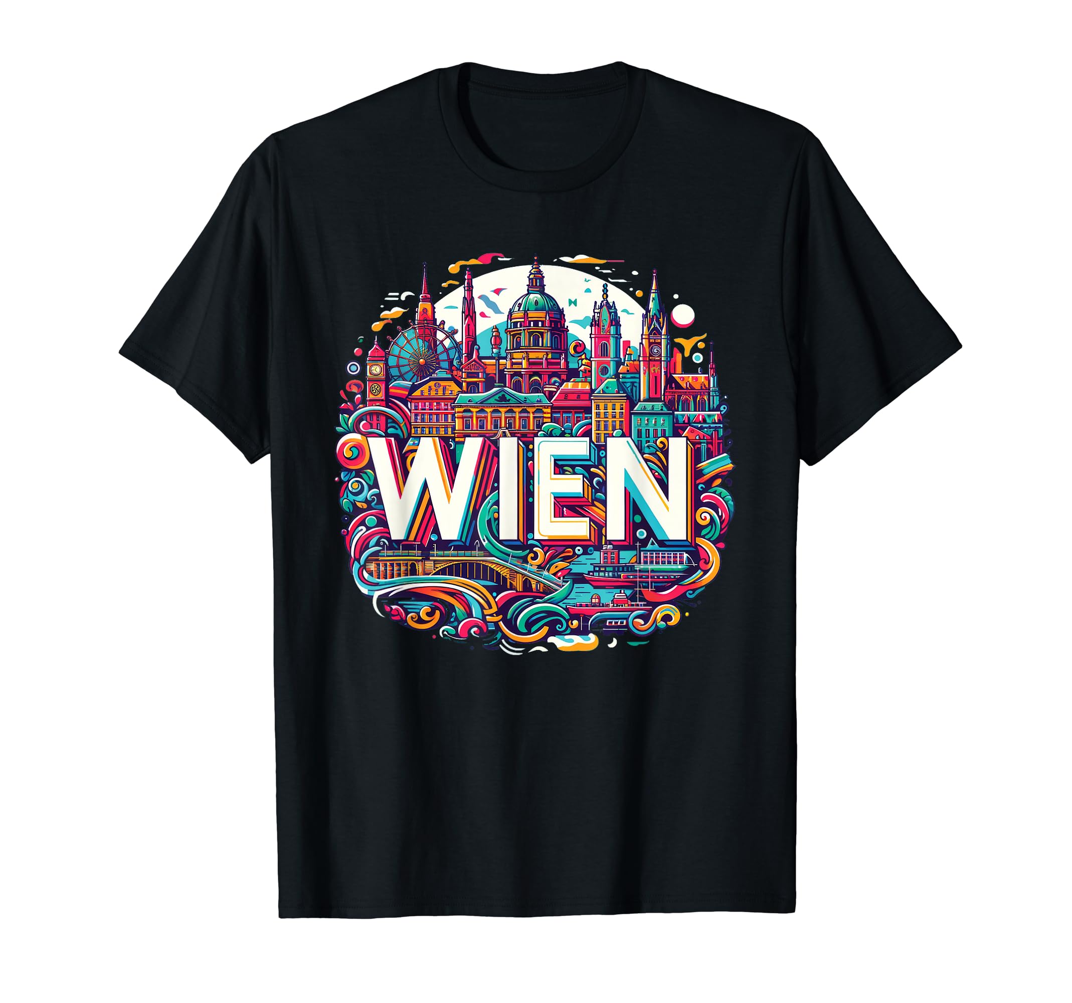 Vienna Austria Wien Souvenir Art T-Shirt