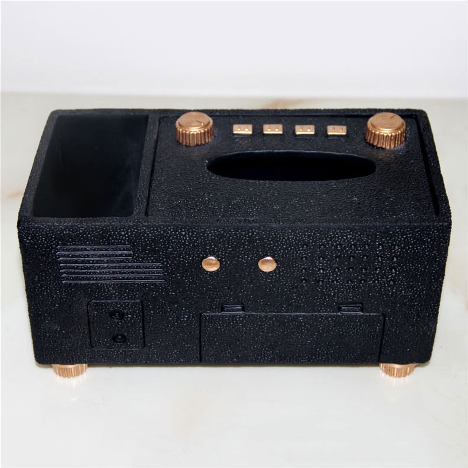 Portafazzoletti Multifunzionale Scatola di tessuto for modellazione creativa Scatola di immagazzinaggio del telecomando del desktop Tavolino da caffè Ornamenti decorativi Scatola di carta da disegno O