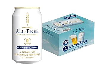 Suntory ALL-FREE, Beer-Alternative, Non Alcohol, 6-pack