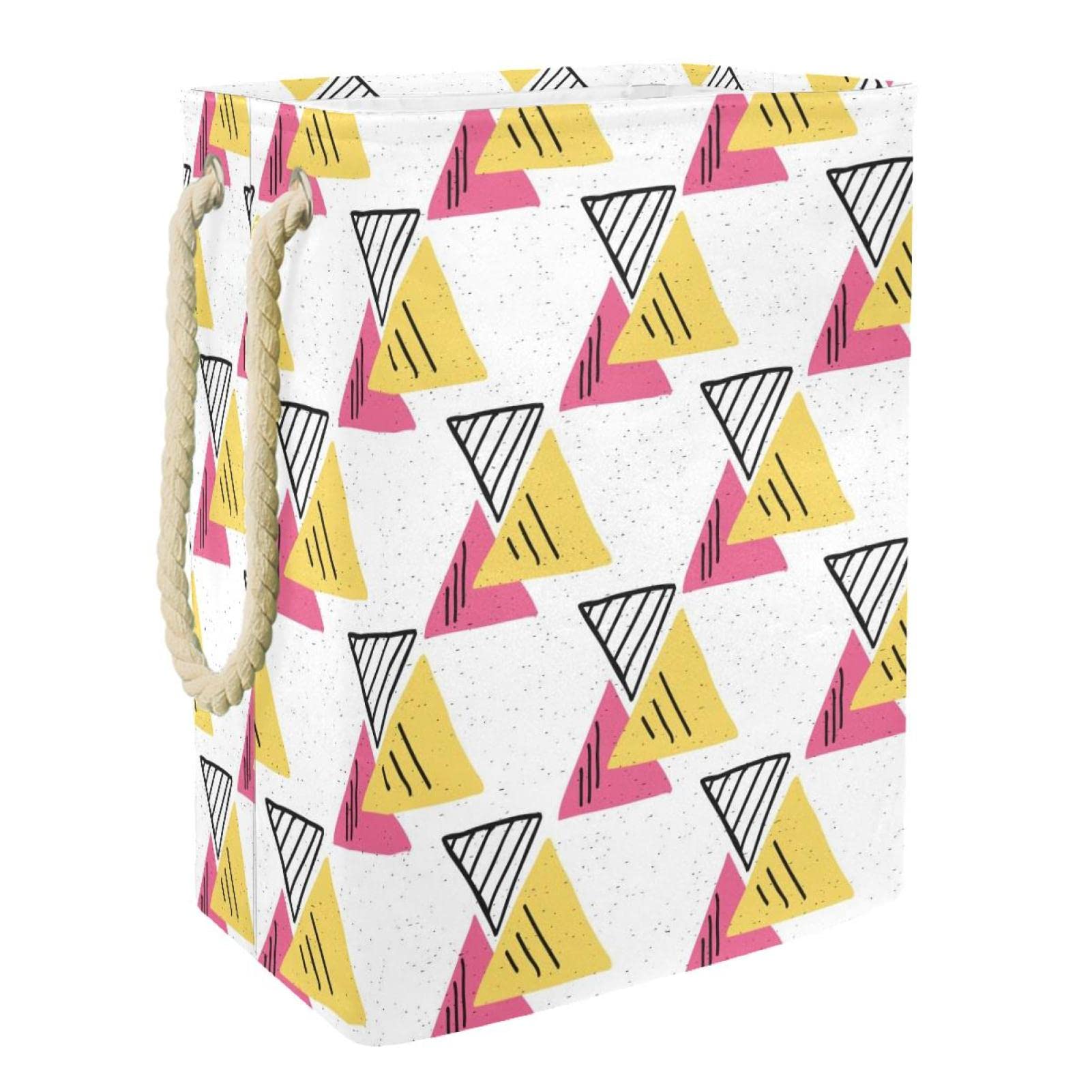 Panier à linge personnalisé triangulaire pour créer un cocon ordonné dans la chambre