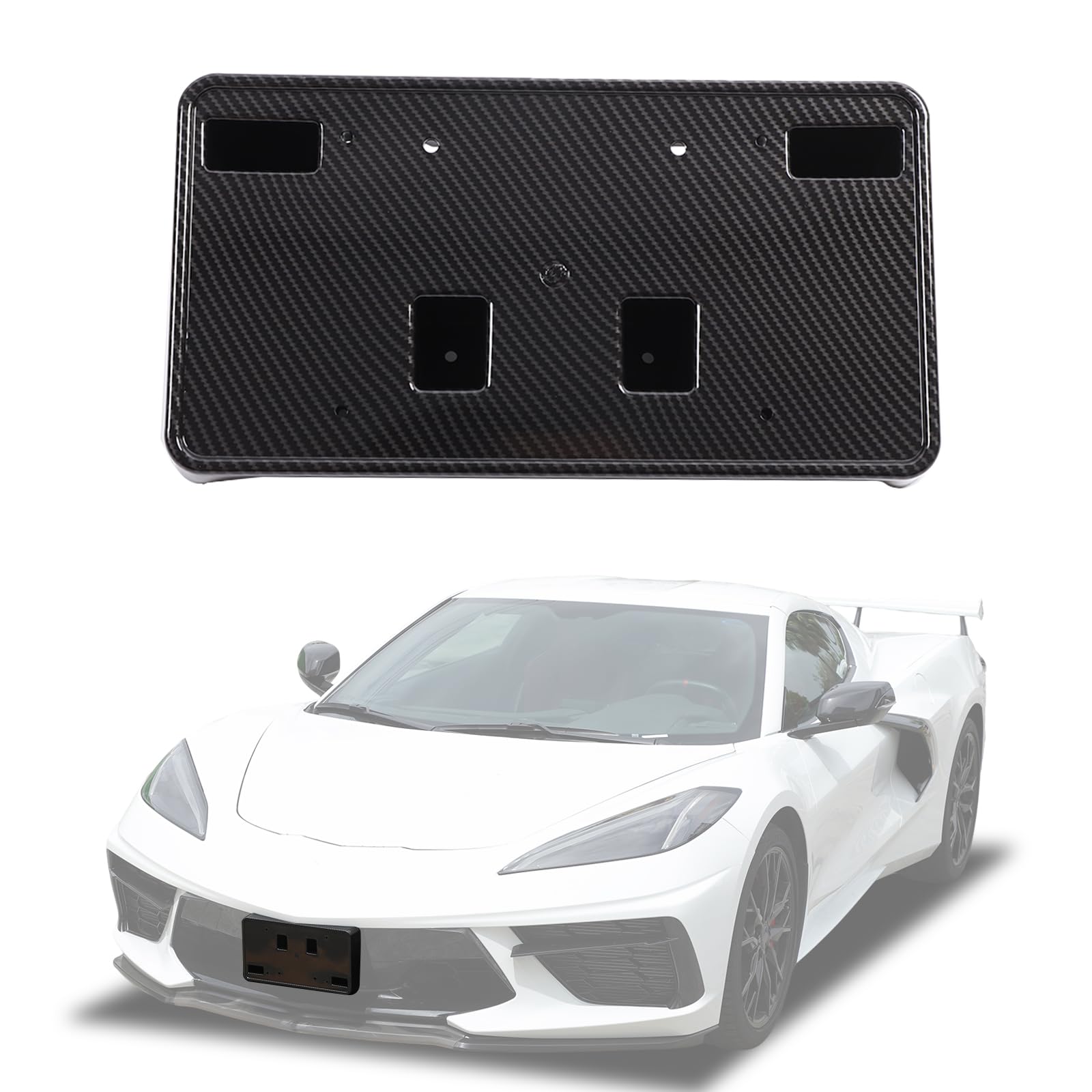 Amazon.co.jp: フロントナンバープレートフレームブラケット