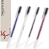 4 Colors Heat Erasable Fabric Marking Pens Set, Fabric Markers for Sewing, Embroidery, Dressmaking, 4 Pcs Assorted Colors for Sewing, Crafting, Quilting and Designing