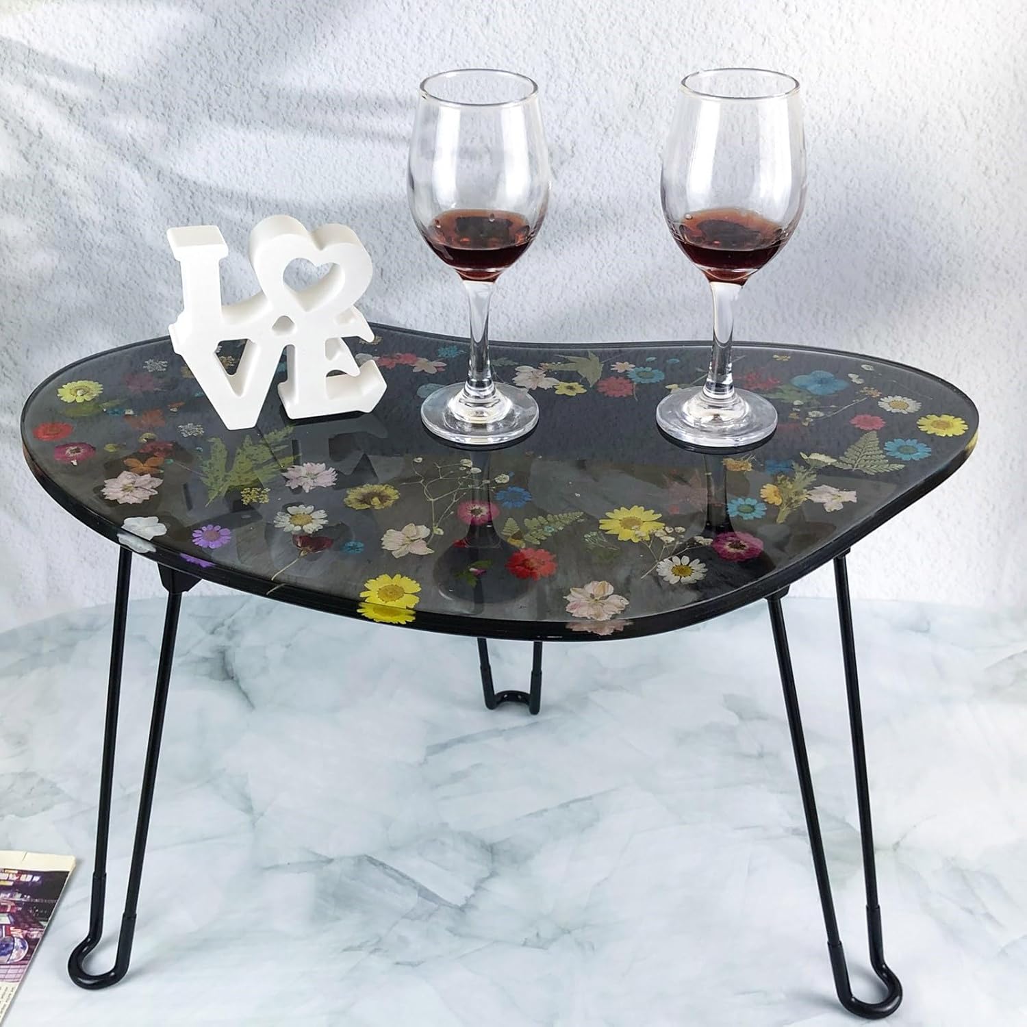 樹脂モールドまな板型不規則な小さなテーブル型まな板や机に最適ユニークなテーブル型