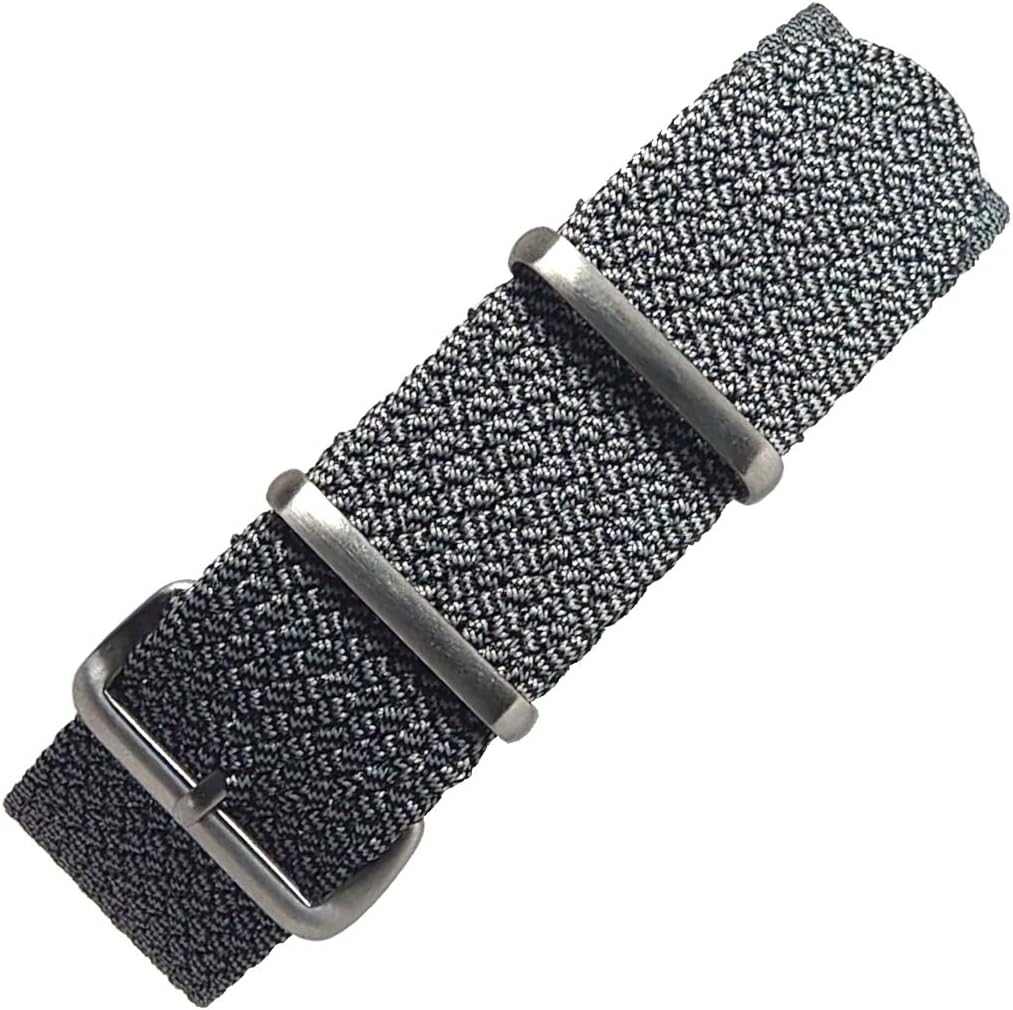 time+Tropic NATO G10 Perlon Military Watch Strap - Choose Color & Width (18mm,20mm,22mm)