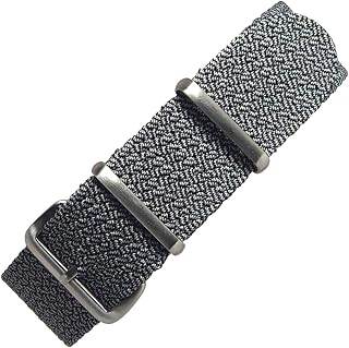 Military G10 Perlon Watch Band Strap - Choose Color & Width (18mm,20mm,22mm)