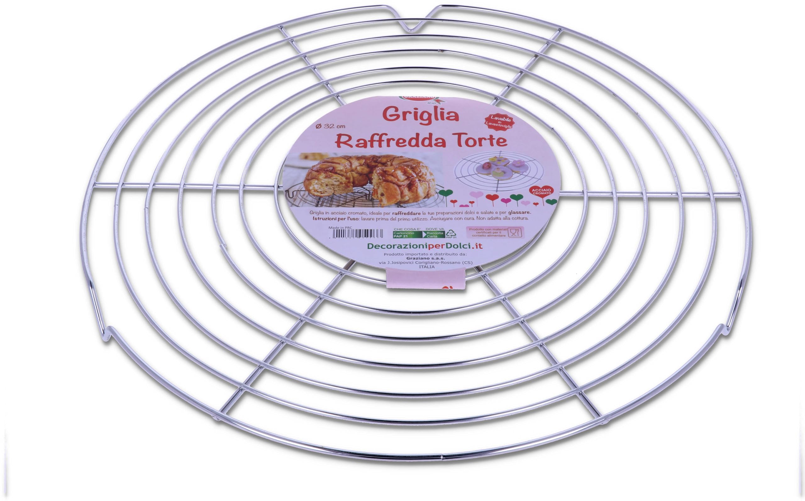 Grille refroidit gâteaux 32 cm