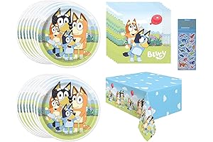 Bluey Party Plates and Napkins: Perfect for Any Bluey Bash!