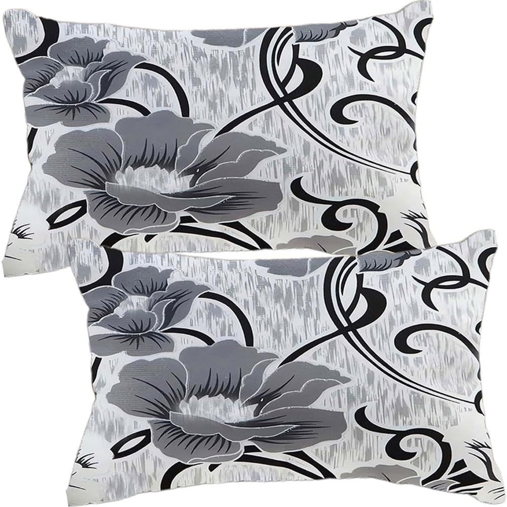Swj-Swjssb Colour 13 Rectangle Pillow Cases Set Of 2, Extra Large Cushion Covers 50X70,40X60 Cm Soft Throw Pillow Covers With Invisible Zipper Decorative Pillowcases For Sofa Couch(,40X60 Cm Pack Of 2)