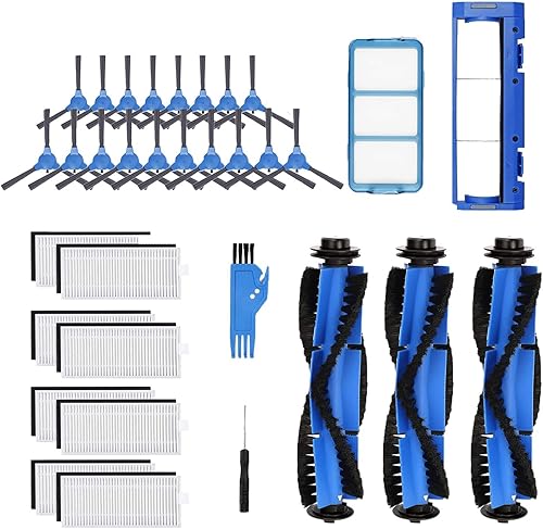 Paquete de 33 piezas de repuesto compatibles con Eufy RoboVac 11S, RoboVac 30, RoboVac 30C, RoboVac 15C, RoboVac 12, RoboVac 35C, accesorios disponible en Yaxa Peru